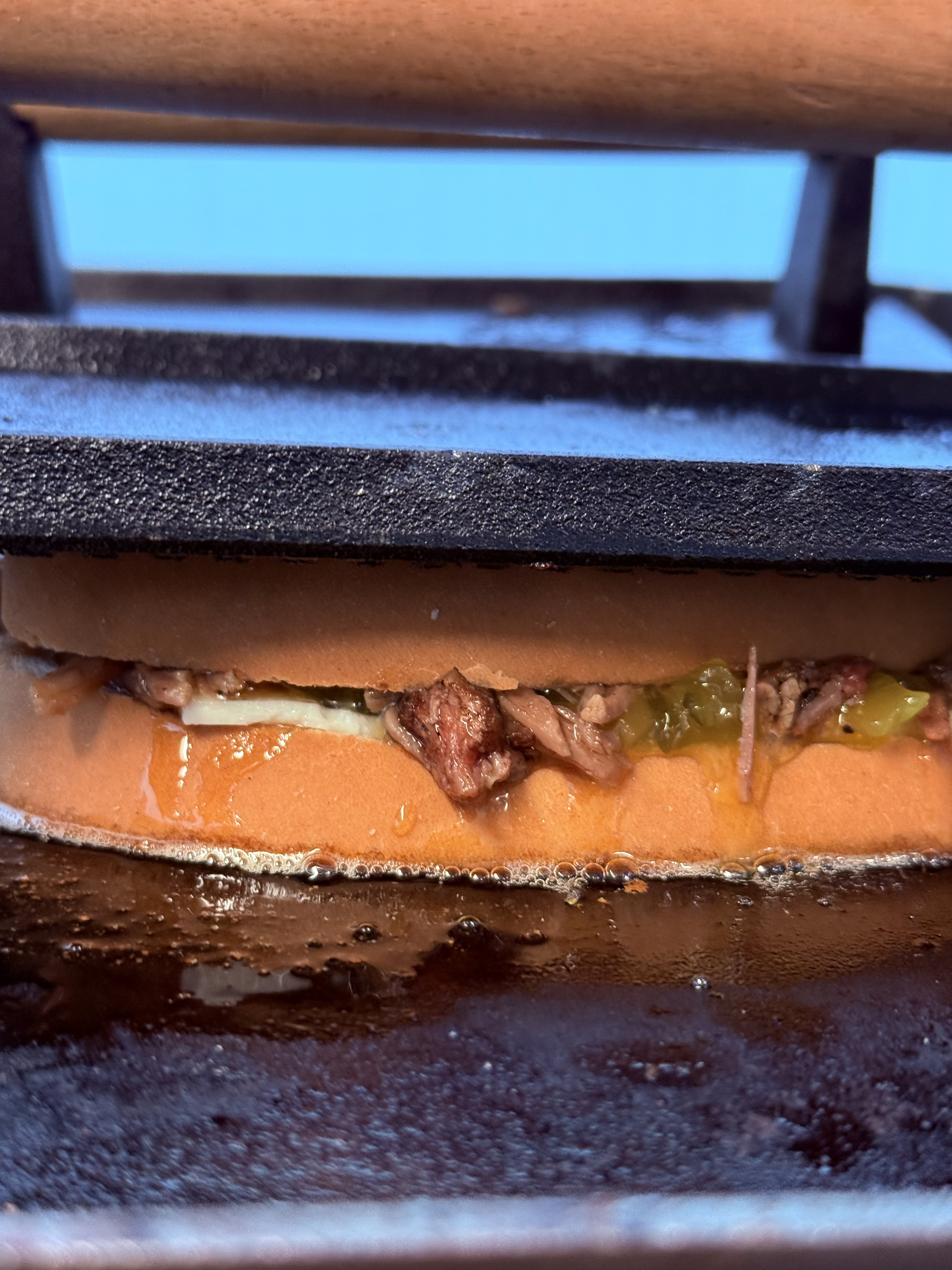 Brisket or Pulled Pork Paninies